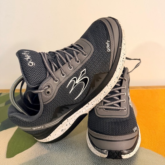 Gravity Defyer G-Defy Ion Women Walking Shoes Grey Black TB9022FBW Size 12 - Picture 3 of 9